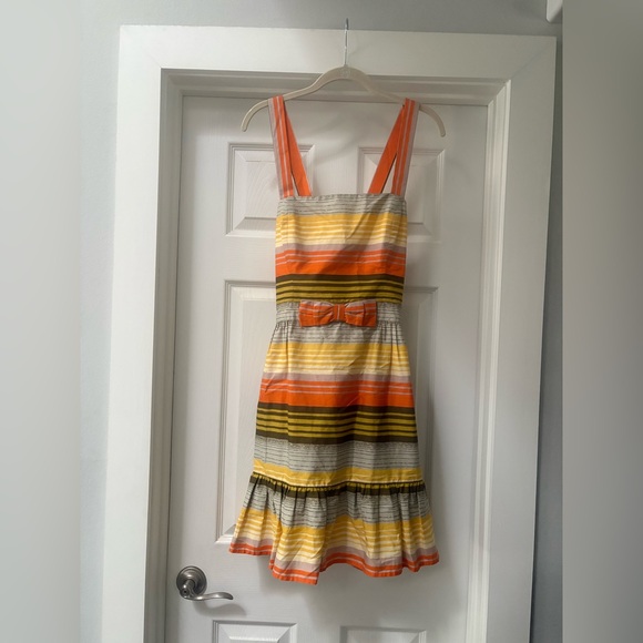 French Connection Dresses & Skirts - French Connection Multicolor Striped Midi Dress